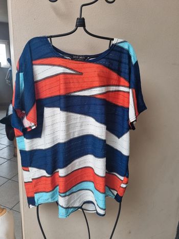 T-shirt léger multicolore