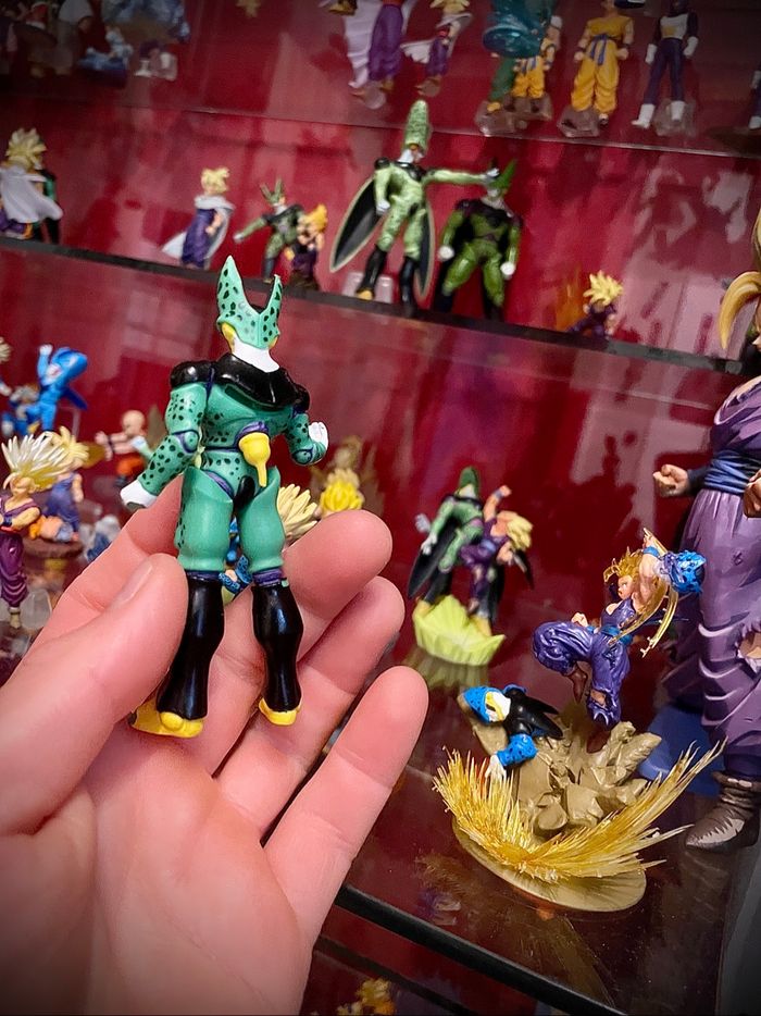 Figurine dragon ball gashapon Cell hg - photo numéro 2