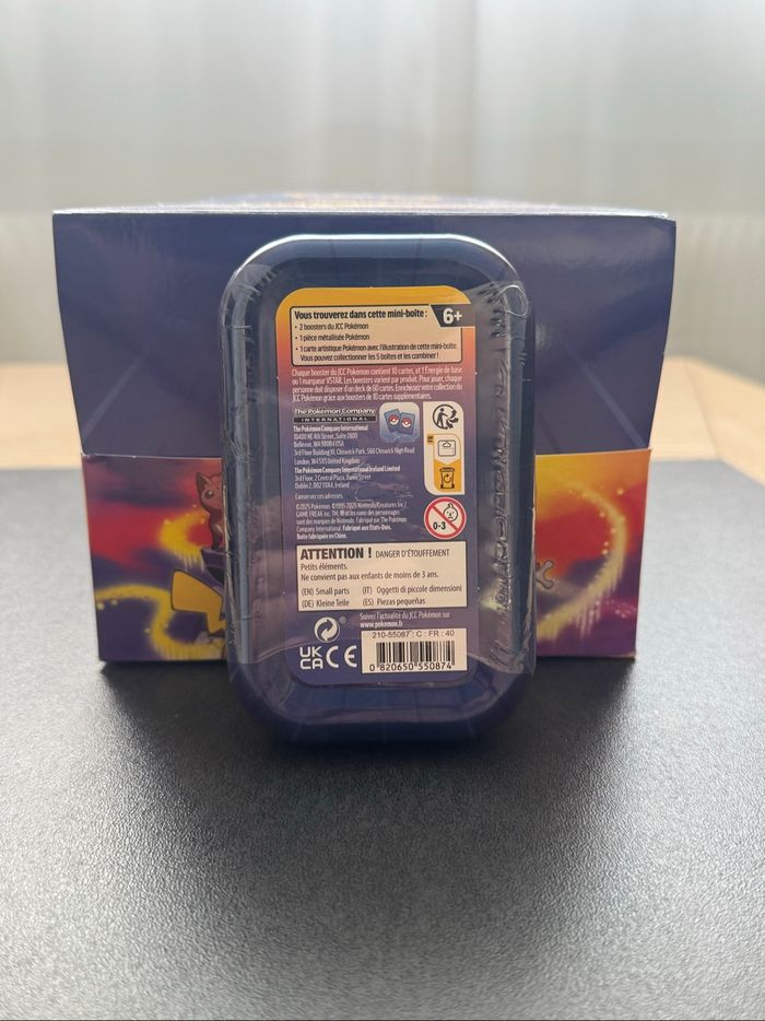 Pokémon Mini Tin de Kanto Pikachu Neuf Français - photo numéro 2