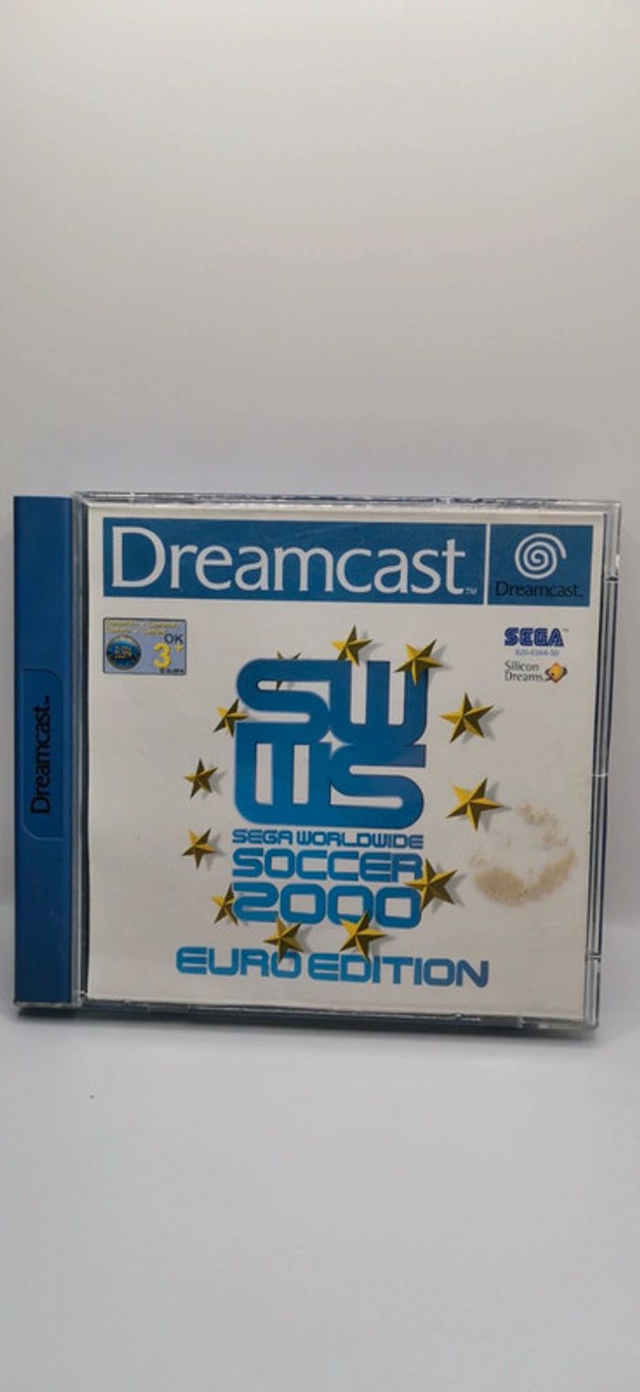 Jeux dreamcast swws sega world wide soccer 2000 euro edition