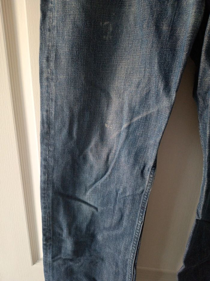 Jeans ober taille 40 w 31 coloris bleu - photo numéro 3