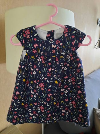 Robe fleurie taille 74