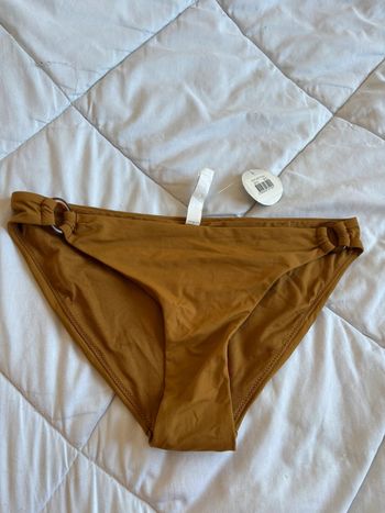 Bas de maillot de bain bikini marron vert Penti taille M/38 neuf