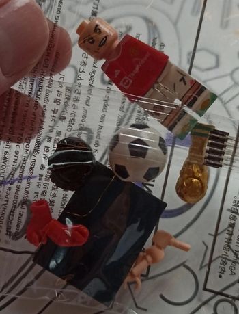 Personnage foot Lego neuf Cristiano Ronaldo CR7 manchester United