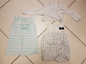 Robe + boléro fille 2 ans + robe cadeau
