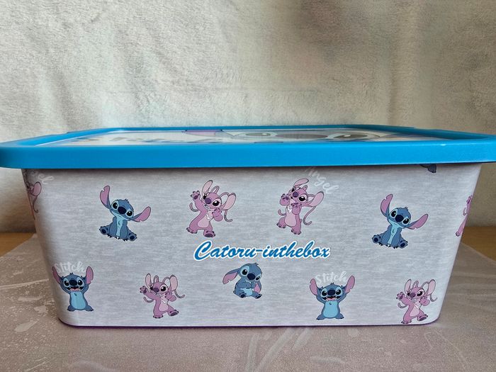 Caisse / Boite de rangement Disney Stitch & Angel - photo numéro 2