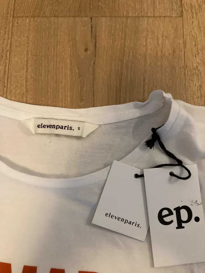ElevenParis t-shirt blanc Marais - photo numéro 4