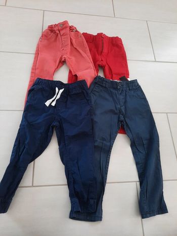 Lot de 4 pantalons