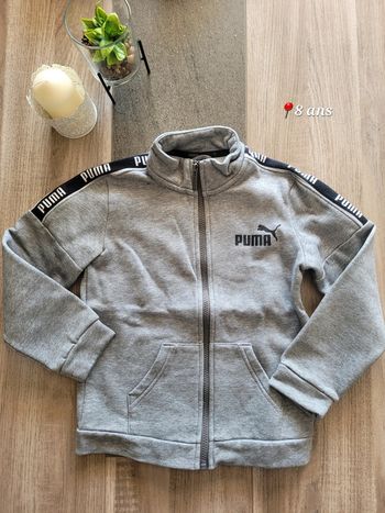 Gilet puma 8 ans