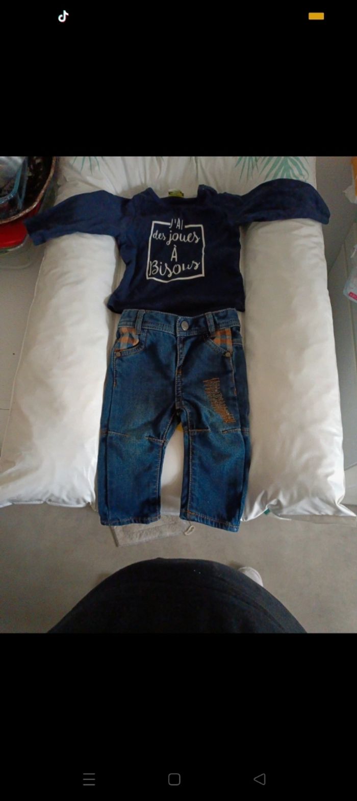 Lot de 2 ensemble tape a l'oeil