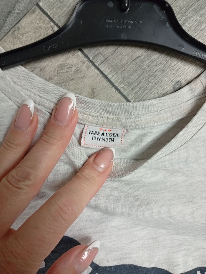 T-shirt manche longue 10 ans tape à l'oeil - photo numéro 3