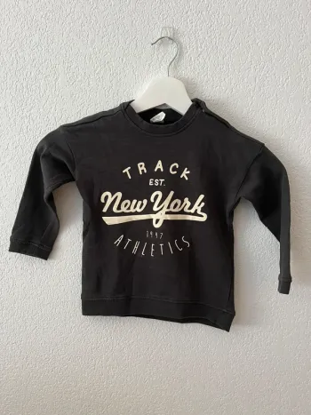 Sweat H&M gris foncé – 2 ans