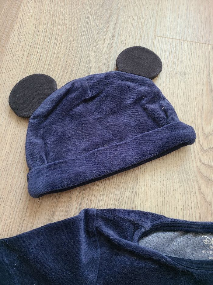 Pyjama bonnet mickey Noël - photo numéro 4