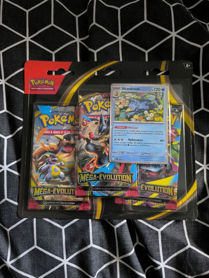 Tripack méga évolution pokémon