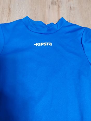 T-shirt sport Kipsta 8 ans bleu