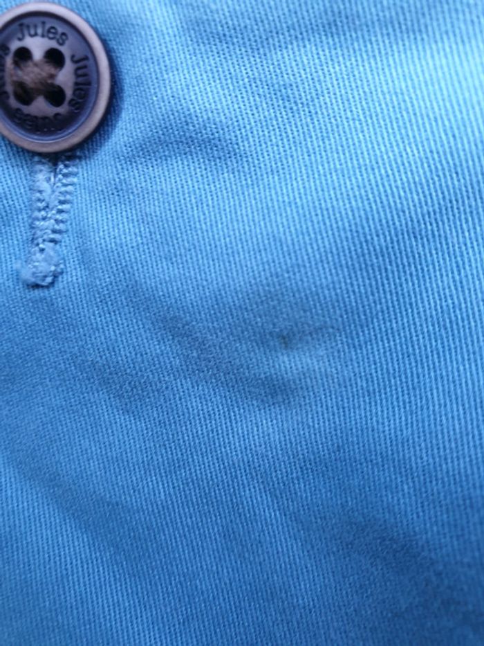 Ts beau chino bleu S vintage - photo numéro 3