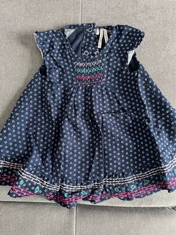 Robe manches courtes 3 mois