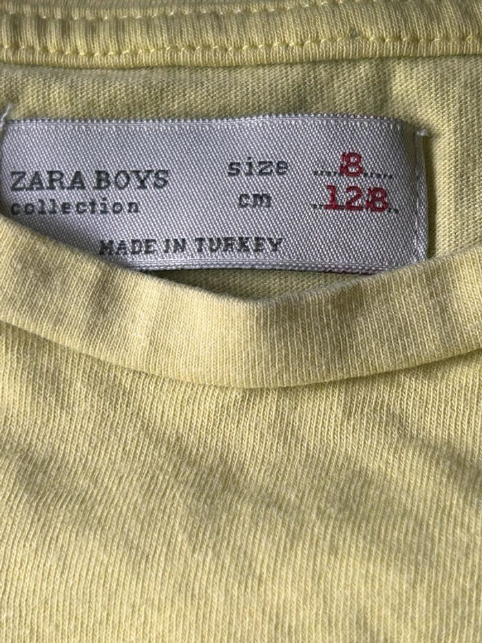 T-shirt garçon 8 ans Zara - photo numéro 2