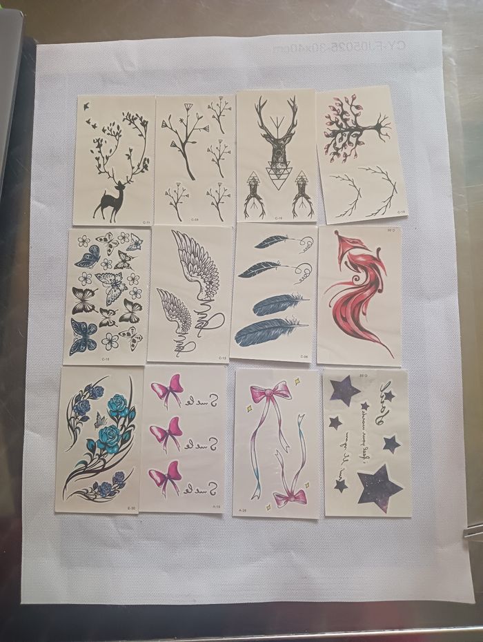 Lot tatouage neuf pour enfants