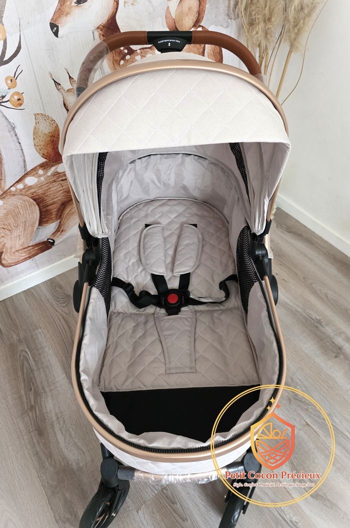 Poussette 3-en-1 Magic ZC Blanche / Neuve / Vendeuse déclarée dans la puériculture. - photo numéro 5