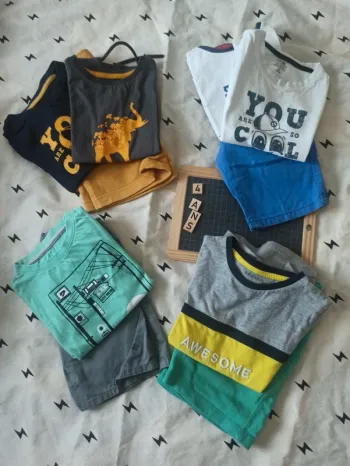Lot idéal crèche-ecole été-court / taille 4 ans / tbe-be