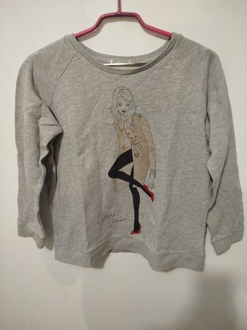 pull gris taille 42