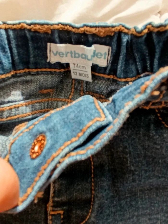 Jeans Verbaudet 12m tbe - photo numéro 3