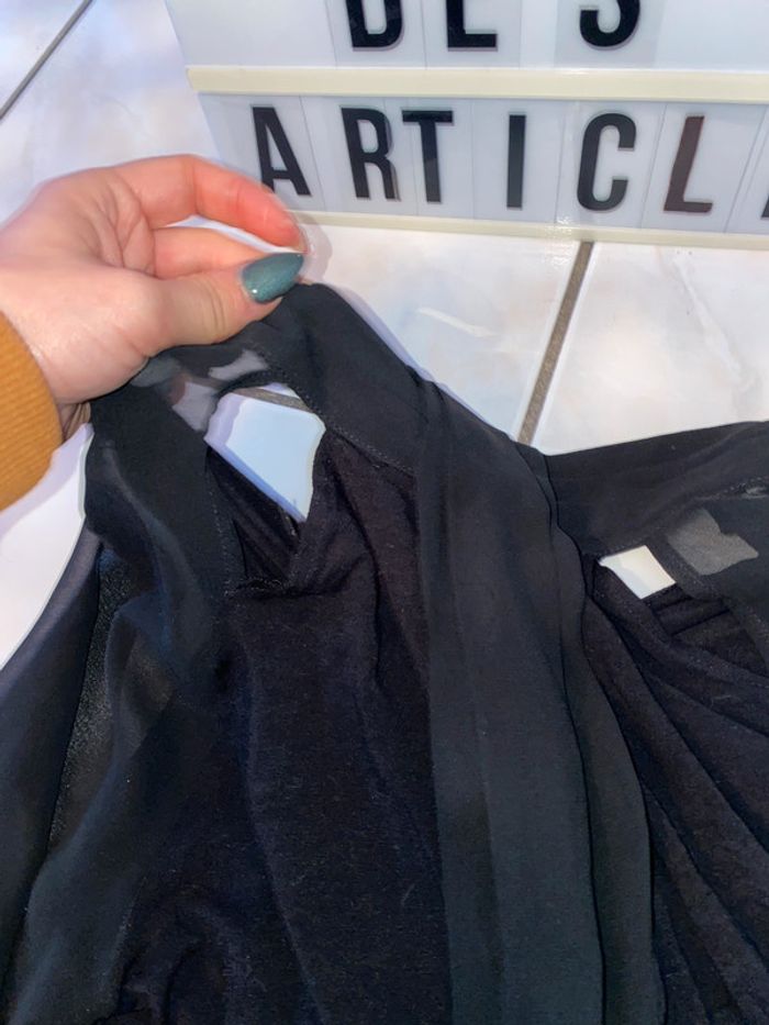 Chemisier Intimissimi noir taille S - photo numéro 2