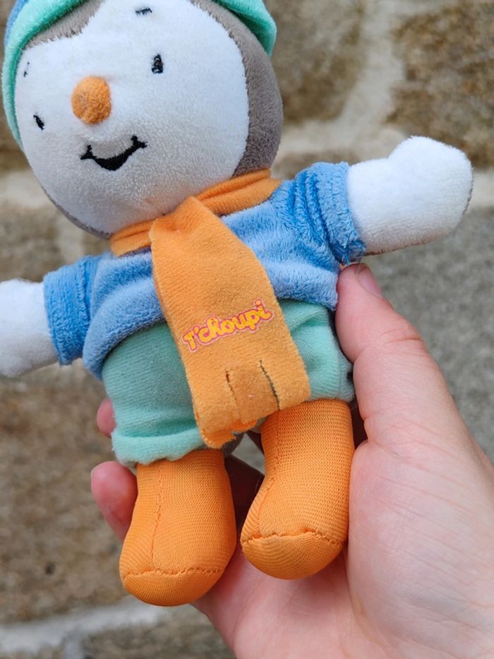 Peluche T'choupi vêtements d'hiver - photo numéro 3
