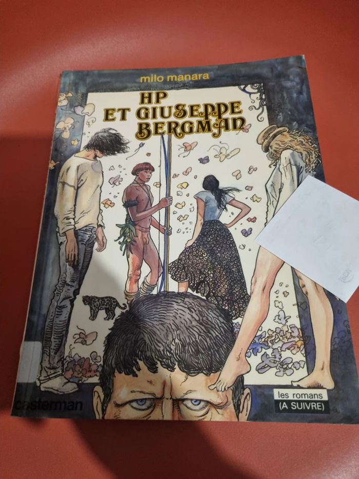 bd HP et Giuseppe bergman de Milo Manara