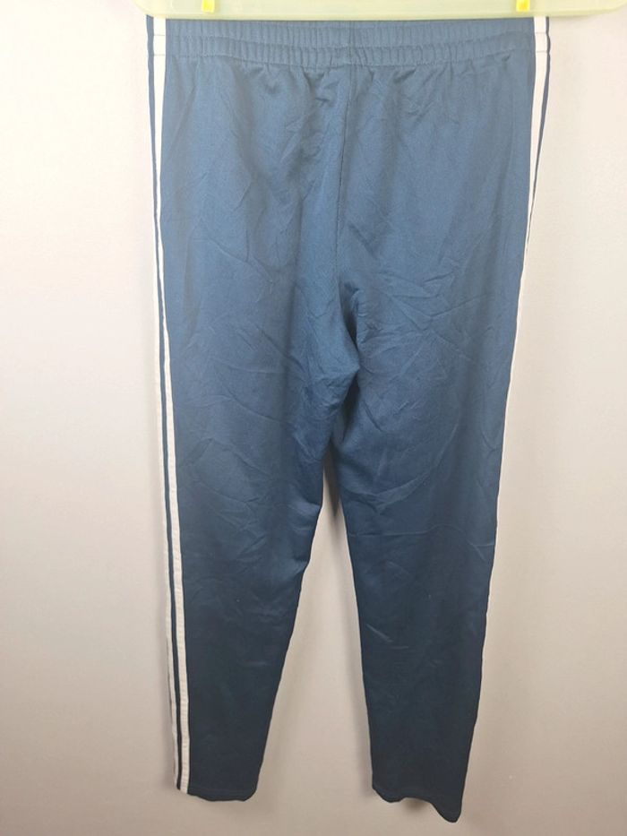 jogging Trackpant adidas bleu foncé / logo brodé taille 14/16 ans (492) - photo numéro 6