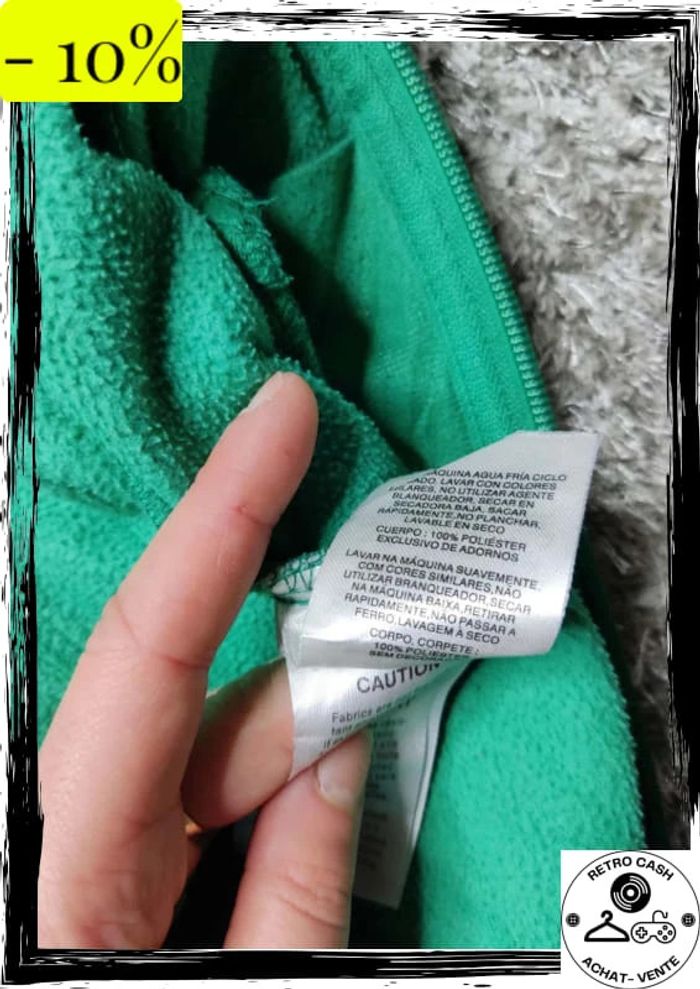 Veste polaire avec zip Colombia taille S - photo numéro 8