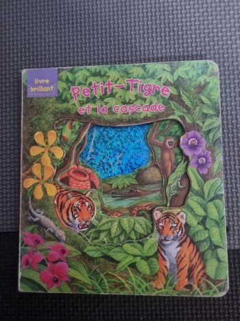 Livre brillant Petit-Tigre et la cascade