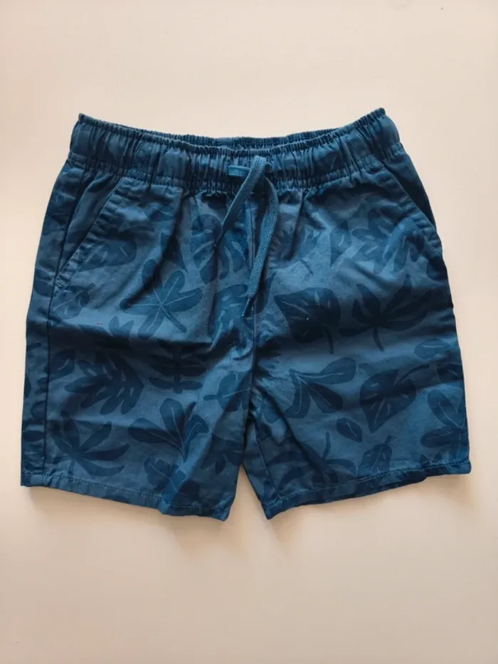 Short bleu floral