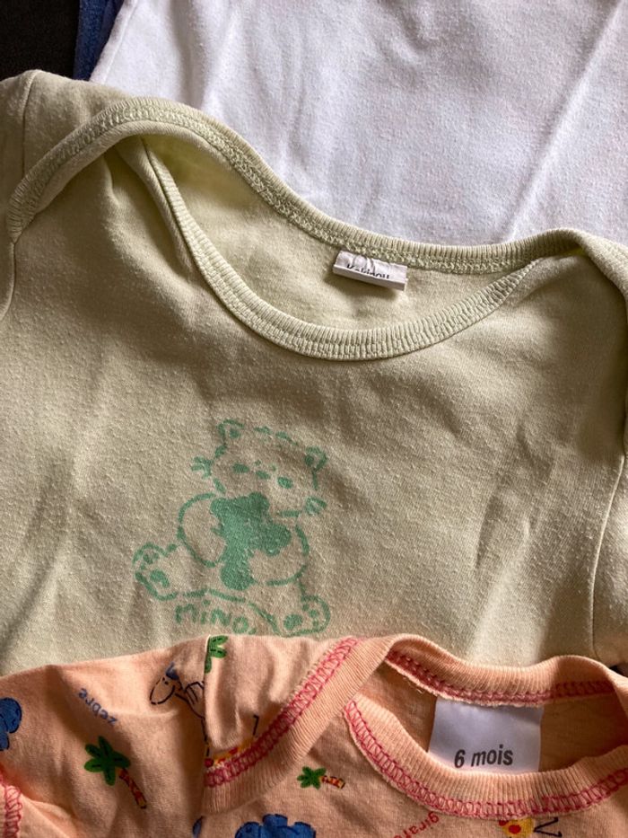 Lot ensemble body bodys bodies 6 mois bébé fille - photo numéro 4