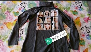 Sous pull col roulé Barbie 6 ans