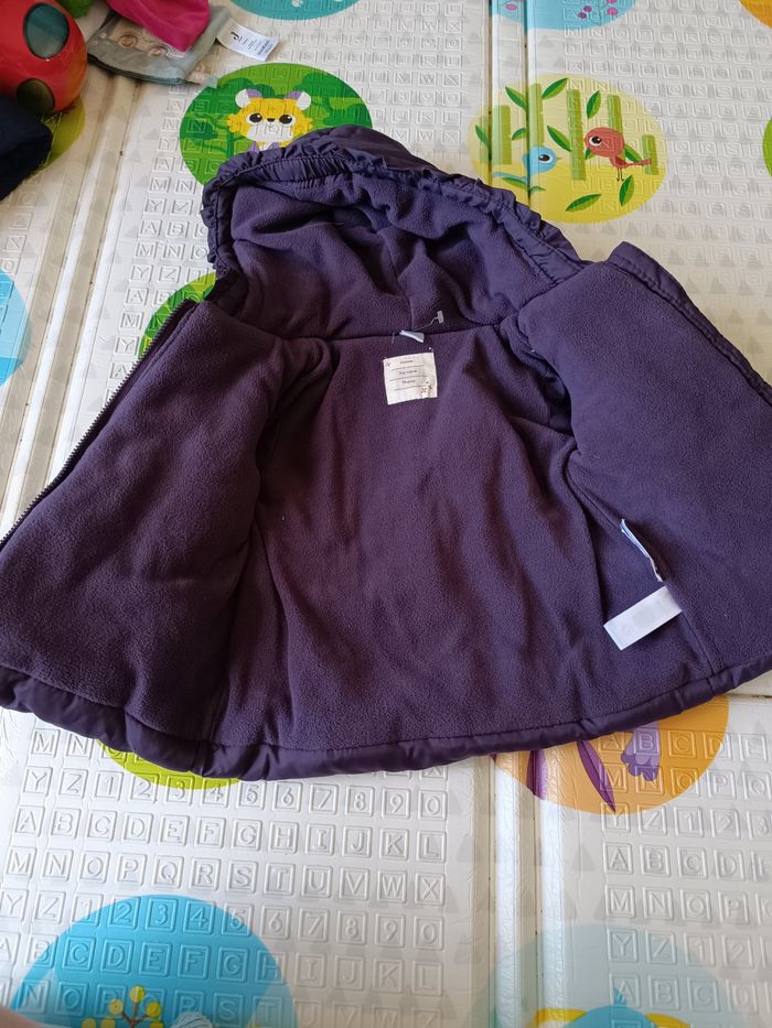 Manteau fille 12mois - photo numéro 3