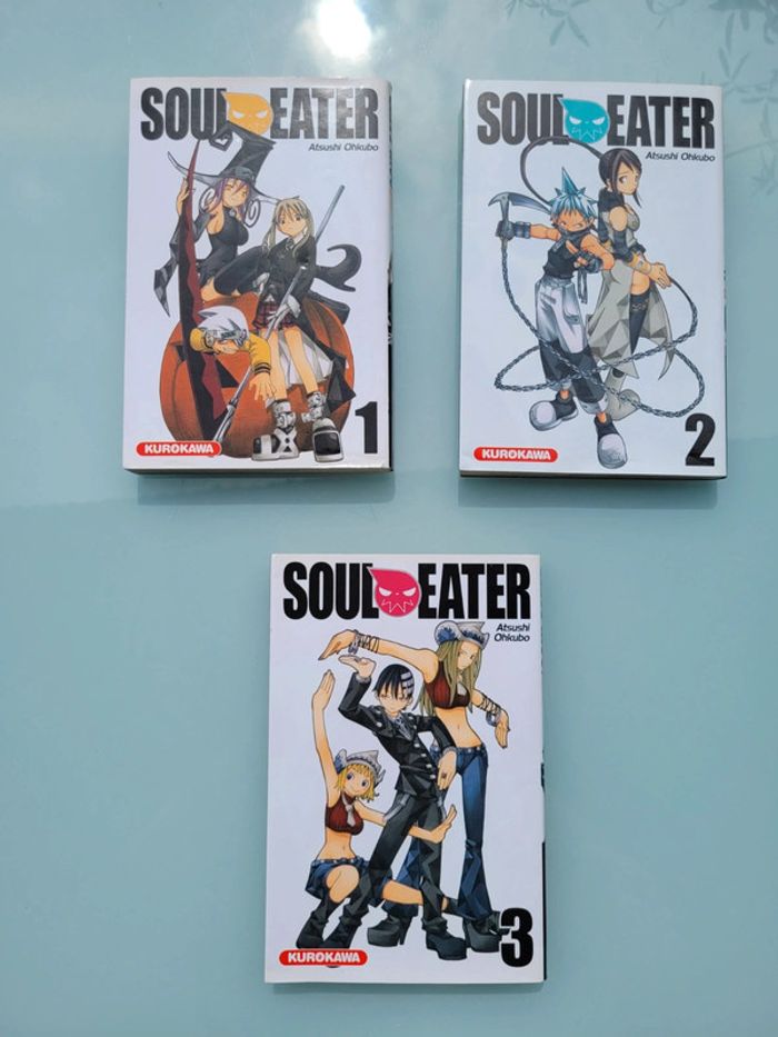 3 Mangas Soul eater, tomes 1 à 3