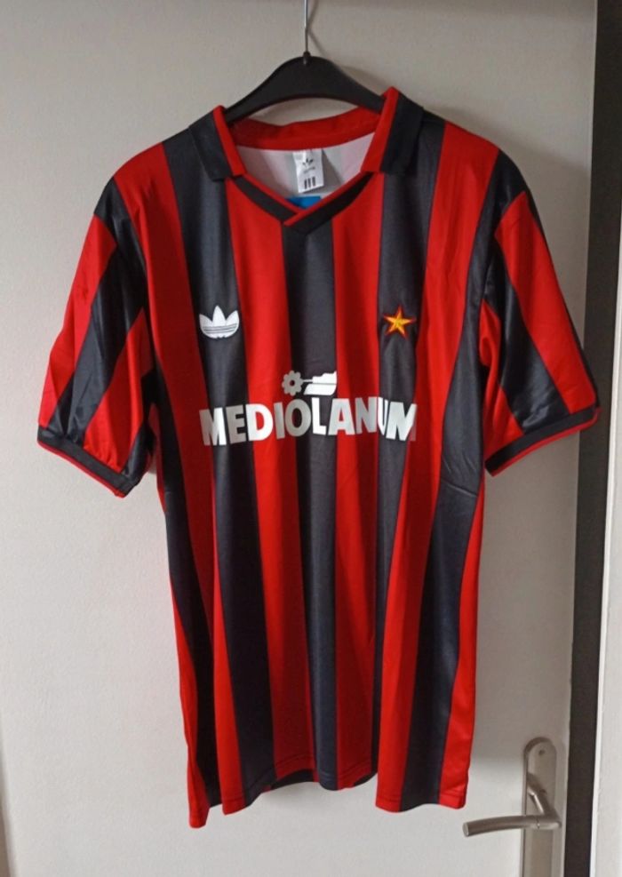 Maillot vintage Milan AC saison 90/91