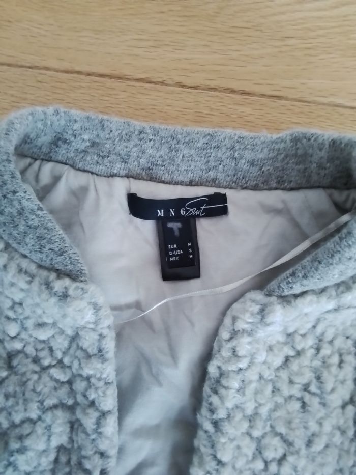 Veste effet mouton polaire ”MANGO ” - photo numéro 3