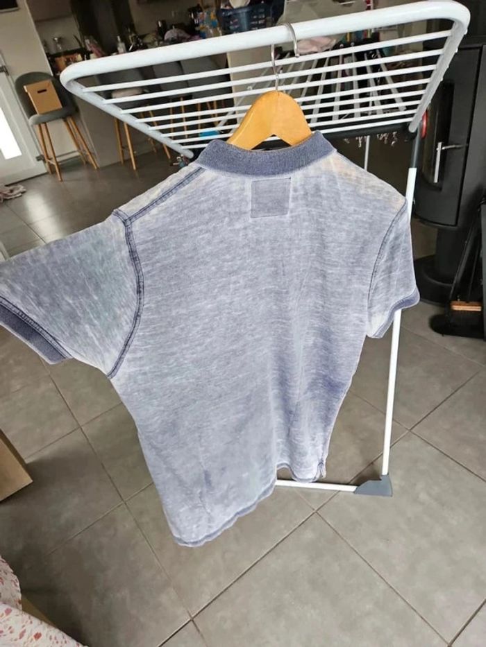 tee shirt polo a col manche courte american vintage homme taille M - photo numéro 4