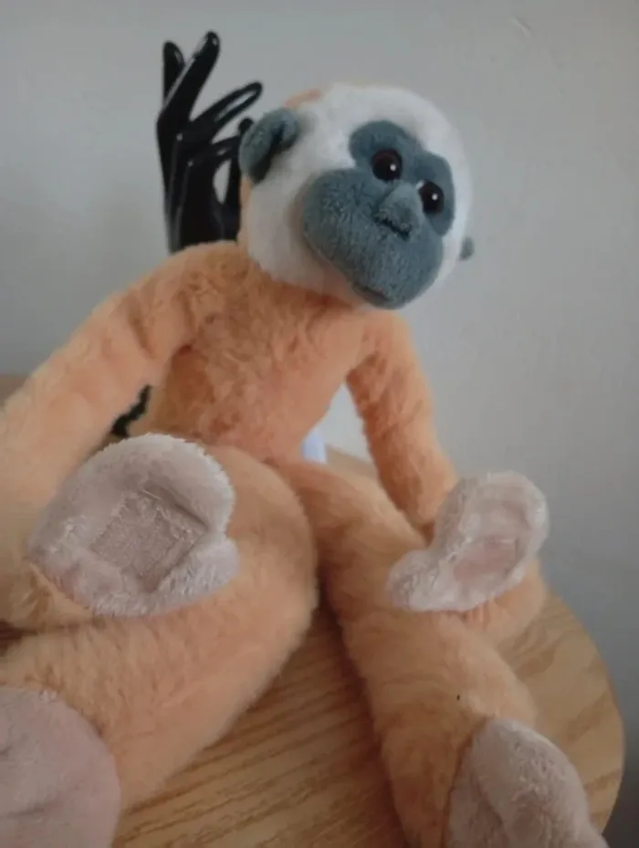 Wild republic hangging monkey gibbon animal en peluche singe 50cm - photo numéro 3