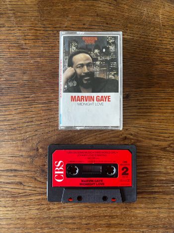 Cassette audio Marvin Gaye Midnight Love