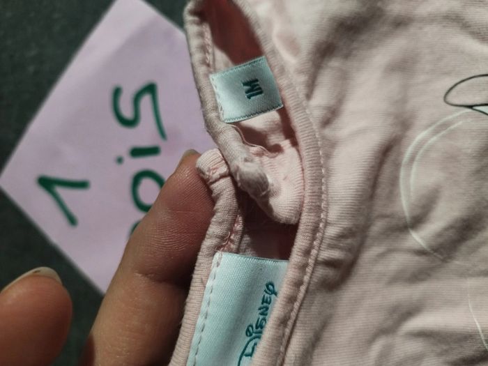 T-shirt "miss Bunny" 1 mois - photo numéro 3