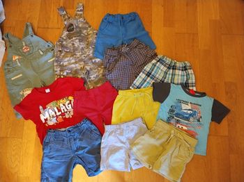 Lot vêtements garçon été 