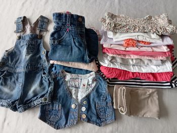 Lot vêtements fille 6 mois 