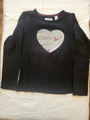 1 tee-shirt manche longue fille 8 ans