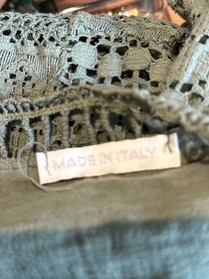 Très belle robe ajourée doublée manches longues femme - photo numéro 4