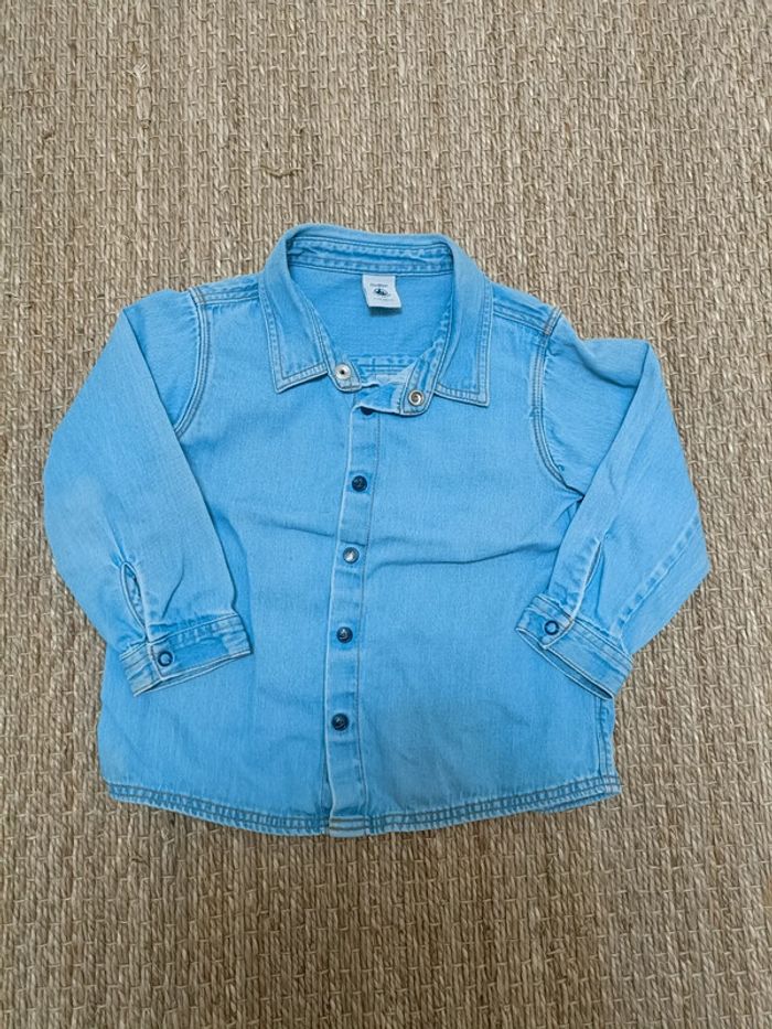 Chemise en jean Petit Bateau