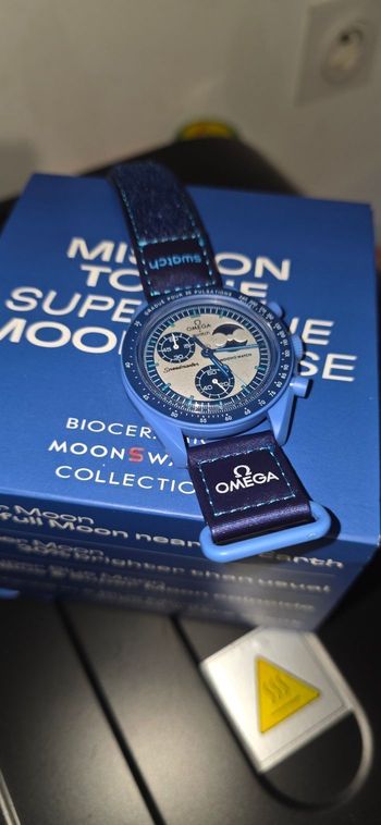 Omega x Swatch mission to Blue Moon